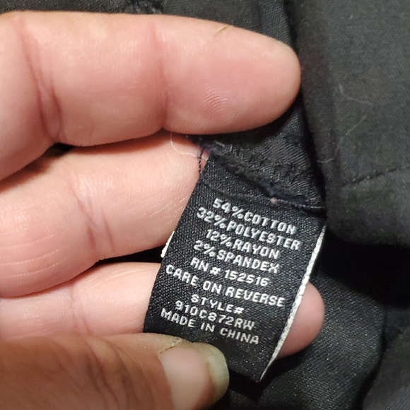 Ryan Wylde Black and Gray Check Tailored Stretch Trousers - Picture 3 of 10